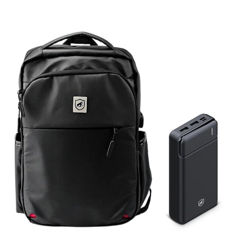 Kit Mochila Guardian E Carregador Portátil Armor