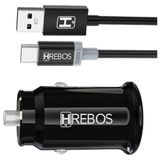 Carregador Veicular Turbo + Cabo Usb Tipo-c Super Rapido