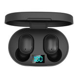 Fone De Ouvido In-ear Gamer Sem Fio Xiaomi Redmi Airdots 2 Preto Com Visor Premium