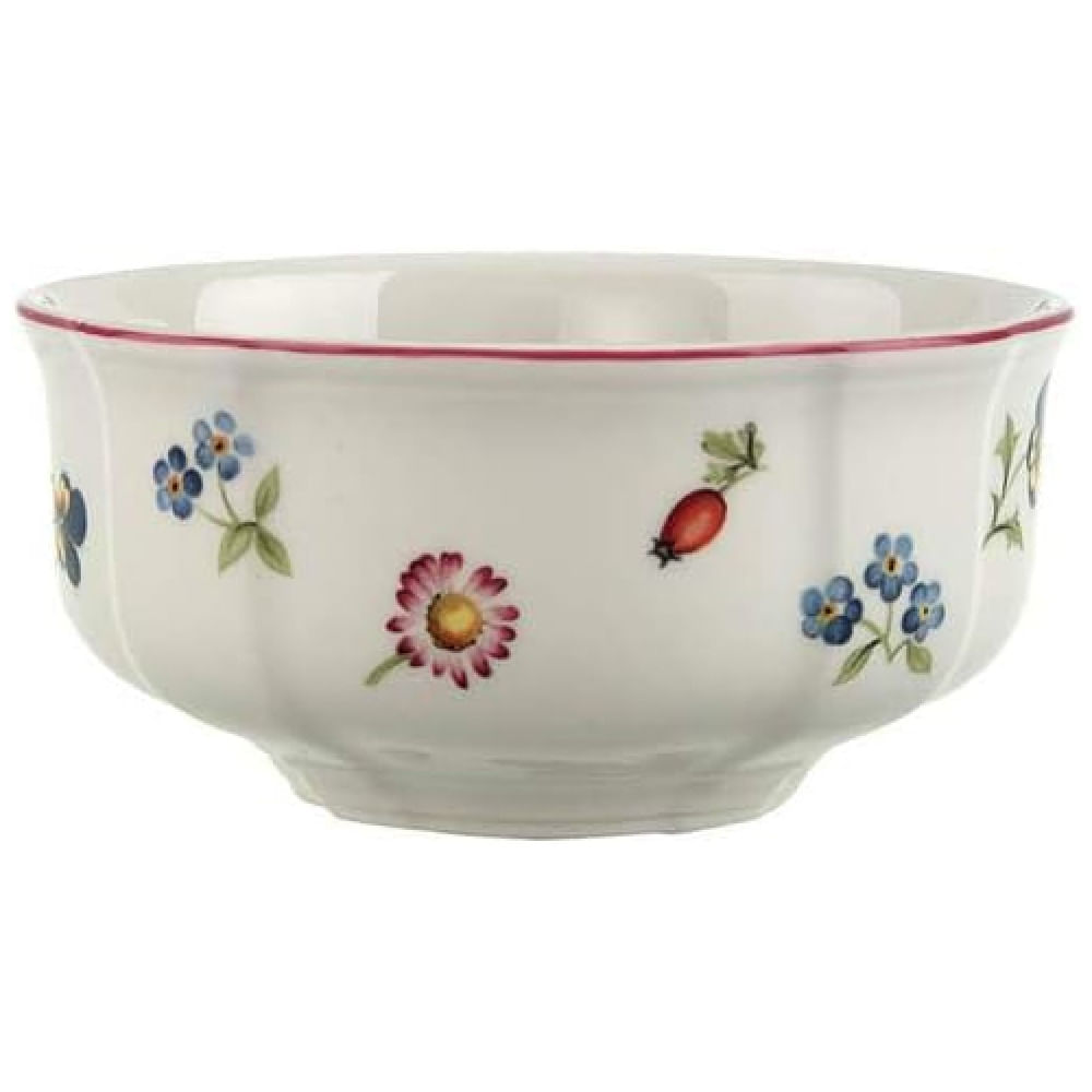 Bowl De 12 Cm Individual, Material De Porcelana Premium E Formato Redondo, Villeroy Boch, 1un,  Branca Colorida