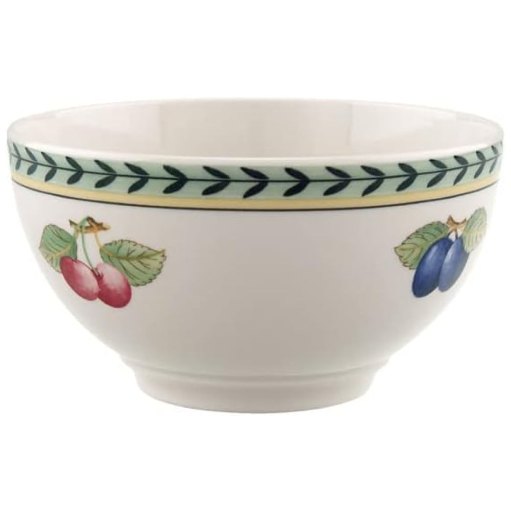 Bowl Elegante E Sofisticada Com Capacidade De 740ml, Material De Porcelana Premium E Formato Redondo, Villeroy Boch, Branca Colorida