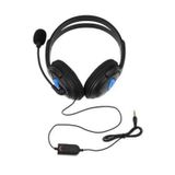 Fone Headset Gamer Com Microfone Para Ps4 Compatível