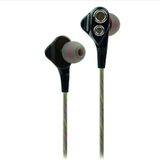 Fone De Ouvido Gamer Com Microfone Intra Auricular Quad-x Fn500 3.5mm Preto