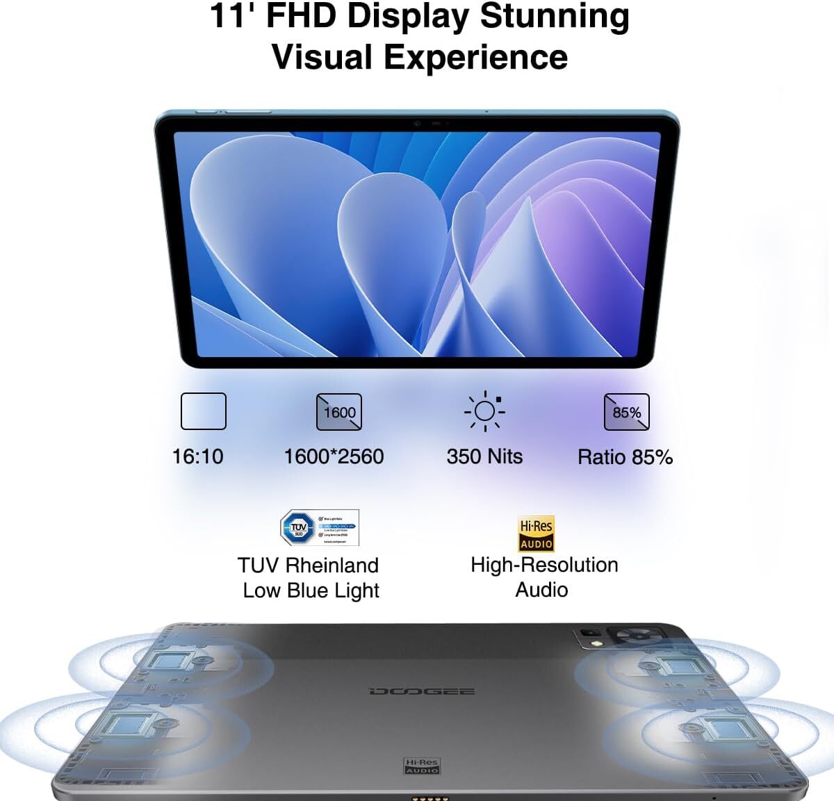 Tablets Doogee T30 Pro 11 Polegadas Android 13 15gb+256gb - Carrefour