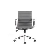 Cadeira De Escritório Diretor Giratória New Best Cinza