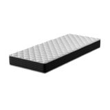 Colchão Solteiro Howie Espuma D28 (17x78x188) Preto E Branco
