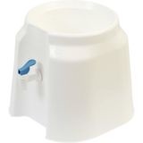 Suporte P/ Garrafão 3374 C/ Torneira De Filtro Automática Azul Branco - Herc