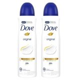 Kit 2 Desodorante Antitranspirante Aerosol Dove Original 150ml Cada.