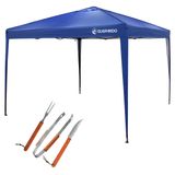 Gazebo 3x3m Praia Articulado Guepardo Com Kit Churrasco