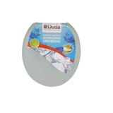 Assento Sanitário Universal Almofadado Cinza Claro