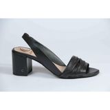 Sandalia Feminino Salto Medio Dumond 4115543 - Preto - 38