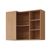 Armário De Cozinha Modulado Estela Canto C-5 Nichos 92cm Freijo - Mgm