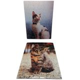 Combo 4 Quebra-cabeças Gatinhos Fofos Divertido 24 Peças