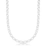 Corrente Elo Português 3mm Prata 925 - 45cm
