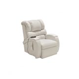 Poltrona Cadeira Imperial Reclinável Motorizada Corano Com Massageador E Lift Império Gelo
