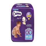 Fralda Descartável Cremer Magic Care Econômica Tamanho Xxg - 8 Pacotes Com 22 Fraldas -  Total 176 Tiras