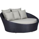 Kit 2 Espreguiçadeiras Mesa Roma Chaise Lívia Cadeira Emily Pedra Ferro