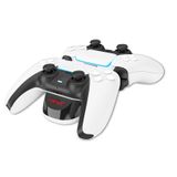 Dual Shock Ps5 Carregador Playstation Ps5 Controladores