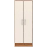 Armário Multiuso 2 Portas Viena Amendola Touch/off White - Demóbile