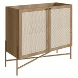 Balcão Aparador Buffet Cantinho Do Café Pé Metal Arlo A10 Hanover-dourado - Mpozenato