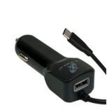 Carregador Veicular Universal 1 Porta Usb E Conector Type-c