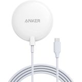 Carregador Sem Fio Magnético Anker, Com Cabo Usb-c Embutido De 5 Pés, Powerwave Pad Magnético Lite Somente Para Iphone 12/12 Pro / 12 Pro Max / 12