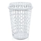 Cesto De Roupa Telado Com Tampa 60 Litros Multiuso Arqplast