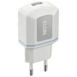 Carregador De Tomada Com 1 Saada Usb 5v 1a, Bivolt