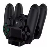 Base Dock Ps4 Carregador Duplo Controles Playstation 4 Slim