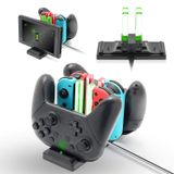 Multi Charger Para Nintendo Switch Joy-con E Pro Controller