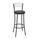 Banqueta Alta Pintada Bp26/a A101 Treparoni Preto