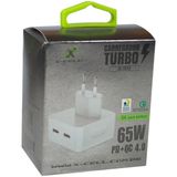 Carregador Turbo Usb-c 4.0a 65w Flex