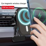 Carregador Rápido Magnético Magsafe Carro Titular Do Telemóvel