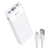 Power Bank 20000mah 1hora Bateria Portátil Gar117b Branco