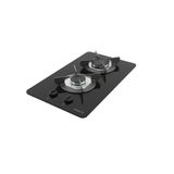 Cooktop Fogatti Safe Ferro Fundido 2 Bocas À Gás Preto Bivolt