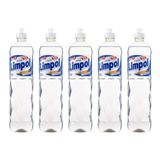 Detergente Limpol Cristal Com Glicerina 500ml Kit 5