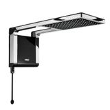 Ducha Chuveiro Acqua Storm Alta Performance Lorenzetti Preto E Cromado 220v