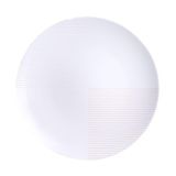 Prato Raso Tramontina Grid Em Porcelana Decorada 28 Cm
