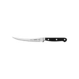 Faca Para Tomate Tramontina Century Com Lamina Em Aço Inox E Cabo De Policarbonato Com Fibra De Vidro Preto 5"
