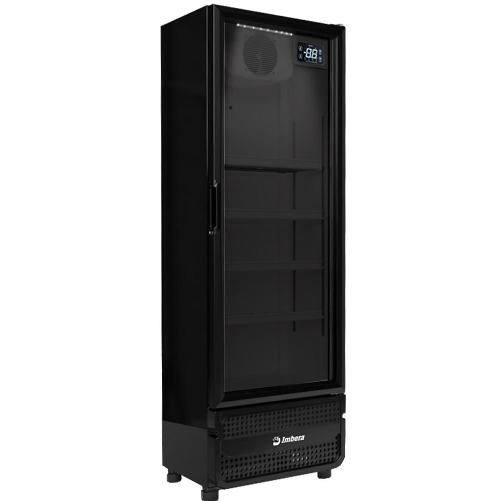 Cervejeira Imbera 393 Litros Porta De Vidro Full Black Ccv290-220v