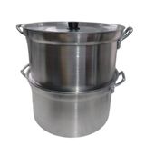 Jogo Panelas Aluminio Grosso Industrial N36 Feijoada 2 Peças