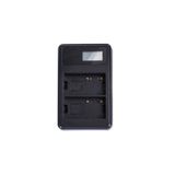 Bateria De Carregador Duplo Iluminus Lp-e10 Com Carregador Usb 2a