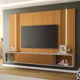Painel Home Suspenso Empire Tv Até 85 Polegadas Cinamomo/off White