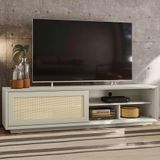 Rack Corumbá Com Tela Off White 160 Cm