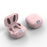 Fones De Ouvido Sem Fio Digital Display Touch Control Noise Canc