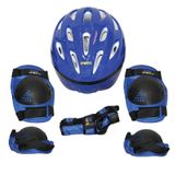 Kit De Proteção Com Blister M Azul - Bel Sports