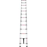 Escada Telescópica 13 Degraus 0,88x3,77 Metros 1x13 Alumínio Worker