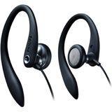 Philips Shs3200bk/37 Fones De Ouvido Flexíveis, Preto