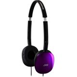 Jvc Violet Flats Coloridos Lisos E Dobráveis No Fone De Ouvido Com 3,94 Pés Dedo Slim Plug Slim Dedoso Dedo