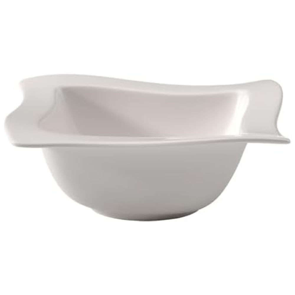 Bowl De 6 Cm Em Material De Porcelana Premium E Formato Quadrado, Villeroy Boch, Branca